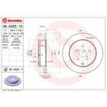 Disc frana BREMBO