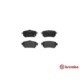 Set placute frana spate BREMBO pentru NISSAN LEAF, QASHQAI II, X-TRAIL III, RENAULT KADJAR, KOLEOS II 1.2-Electric 11.13