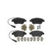 Set placute frana fata BREMBO pentru ALFA ROMEO MITO, CITROEN E-MEHARI, FIAT 500, 500 C, FIORINO, GRANDE PUNTO, LINEA, PUNTO, PUNTO EVO