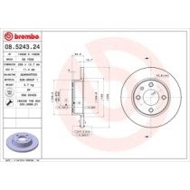 Disc frana BREMBO