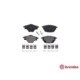 Set placute frana spate BREMBO pentru CITROEN C4 GRAND PICASSO II, C4 PICASSO II, C4 SPACETOURER, C5 AIRCROSS, C5 X