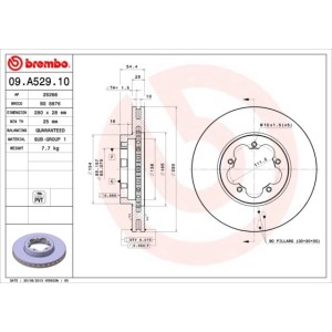 Disc frana BREMBO