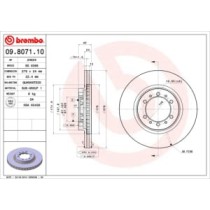 Disc frana BREMBO