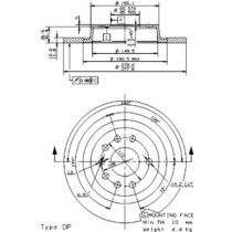 Disc frana BREMBO