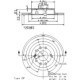 Disc frana BREMBO Spate Dreapta/Stanga CADILLAC BLS OPEL SIGNUM VECTRA C SAAB 9-3 278.0 mm 42.0 mm 12.0 mm 65.0 mm