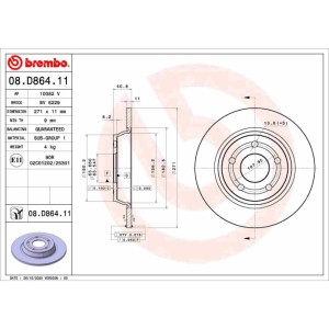 Disc frana BREMBO