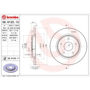 Disc frana BREMBO