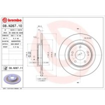 Disc frana BREMBO