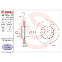 Disc frana BREMBO