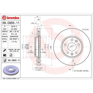 Disc frana BREMBO