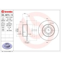 Disc frana BREMBO