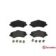 Set placute frana fata BREMBO pentru DODGE GRAND, JOURNEY, NITRO; FIAT FREEMONT; JEEP CHEROKEE, WRANGLER III; VW ROUTAN 2.0D-4.0 09.06