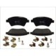 Set placute frana fata BREMBO RENAULT GRAND SCENIC II KANGOO MEGANE II 60mm inaltime 137mm latime 18mm grosime