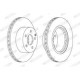 Disc frana FERODO set discuri (2 buc.) fata dreapta/stanga pentru MERCEDES C (C204), C T-MODEL (S204), C (W204) 288 mm