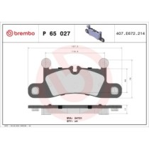 Set placute frana,frana disc BREMBO