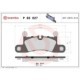 Set placute frana,frana disc BREMBO