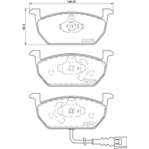 Set placute frana,frana disc BREMBO