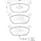 Set placute frana fata BREMBO pentru AUDI A3, SEAT LEON, SKODA OCTAVIA III, VW GOLF VII, dimensiuni 62.0 mm inaltime, 146.0 mm latime, 17.0 mm grosime