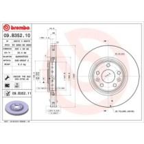 Disc frana BREMBO