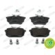 Set placute frana Spate FERODO pentru VOLVO S40 I, V40; MITSUBISHI CARISMA, COLT CZC VI, COLT VI, LANCER V, MIRAGE IV, SPACE STAR; PONTIAC VIBE; SMART FORFOUR 1.1-2.0D 07.91-06.12