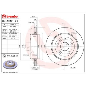 Disc frana BREMBO