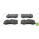 Set placute frana fata FERODO MERCEDES CLS (C219), E T-MODEL (S211), E (W211), S (C216), S (W221, V221), SL (R230) 76.2mm x 141.6mm x 17.6mm