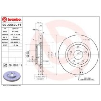 Disc frana BREMBO