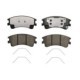 Set placute frana fata FERODO pentru MAZDA 6 1.8-2.3 01.02-02.08, inaltime 59.5 mm, latime 132.0 mm, grosime 19.0 mm