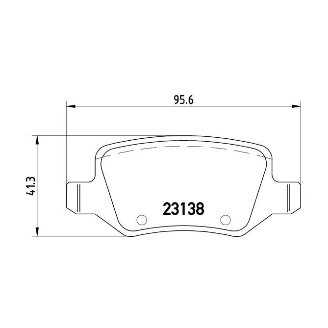 Set placute frana,frana disc BREMBO