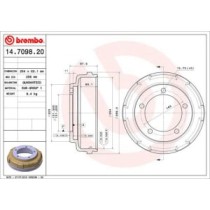 Tambur frana BREMBO