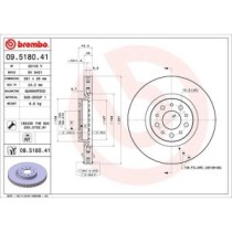 Disc frana BREMBO