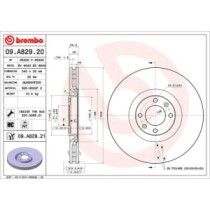 Disc frana BREMBO