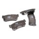 Set placute frana spate TRW CHEVROLET CAMARO DAEWOO MUSSO SSANGYONG KORANDO 43.5mm inaltime 98.8mm latime 15.6mm grosime