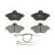 Set placute frana fata TRW AUTOMOTIVE CITROEN XANTIA 1.8-2.0D 93-03 Inaltime 69mm Latime 130.9mm Grosime 16mm