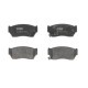 Set placute frana Fata NISSAN 100NX SUNNY III 1.4/1.6/2.0D 03.90-03.00 Inaltime 48mm Latime 108.5mm Grosime 16.5mm