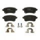 Set placute frana spate TRW Renault Grand Scenic III Scenic III 1.2-2.0D 02.09- inaltime 45.6mm latime 106.5mm grosime 16.0mm