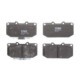 Set placute frana Fata TRW AUTOMOTIVE NISSAN 300ZX SUBARU IMPREZA 2.0/3.0 05.90-12.05 Inaltime 70.1mm Latime 119.2mm Grosime 14.5mm