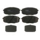 Set placute frana fata Hyundai Creta Kona SUV 1.0-2.0 TRW 58.2mm inaltime 130mm latime 17.5mm grosime