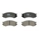 Set placute frana Fata TRW AUTOMOTIVE NISSAN PRIMERA 1.6/2.0D 06.90-01.96 Inaltime 50.3mm Latime 127.8mm Grosime 16mm