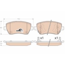 Set placute frana,frana disc TRW AUTOMOTIVE