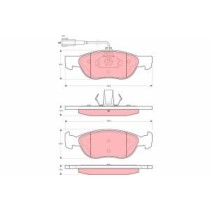 Set placute frana,frana disc TRW AUTOMOTIVE