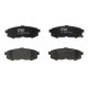 Set placute frana disc spate TRW AUTOMOTIVE Mazda MPV II 2.0D/2.3 07.02-02.06 inaltime 41.2mm latime 110.5mm grosime 16.0mm