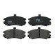 Set placute frana fata Hyundai Elantra III 1.6-2.0D 06.00-07.06 TRW 70.4mm inaltime 131.5mm latime 17.0mm grosime