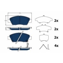 Set placute frana,frana disc TRW AUTOMOTIVE