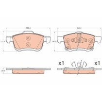 Set placute frana,frana disc TRW AUTOMOTIVE