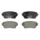 Set Placute Frana Fata TEXTAR Suzuki Grand Vitara I 2.0D 07.01-09.05 Inaltime 55.4mm Latime 123.3mm Grosime 16.4mm