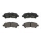 Set placute frana spate Toyota Highlander 2.7-3.5H 05.07-08.14 Textar inaltime 40.7mm latime 113.5mm grosime 15.2mm