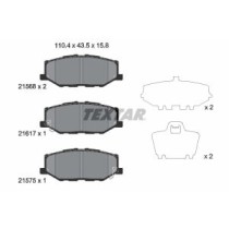 Set placute frana,frana disc TEXTAR