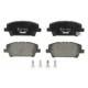 Set placute frana fata HONDA CIVIC VIII 1.4/1.8/2.2D 09.05- TEXTAR LUCAS 55.8mm 131.7mm 17.5mm cu suruburi etrier