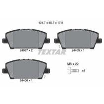 Set placute frana,frana disc TEXTAR